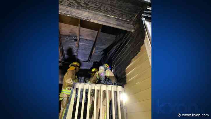 Man, dog rescued from Pflugerville apartment fire