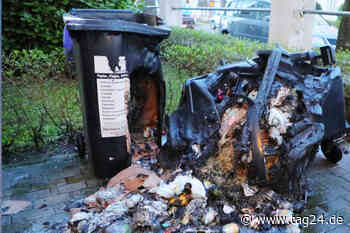 Die Brandserie geht weiter: Container in Chemnitz abgefackelt - TAG24