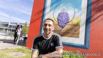 Modena Al Parco Amendola spunta un murales: è una Modena sospesa - La Gazzetta di Modena