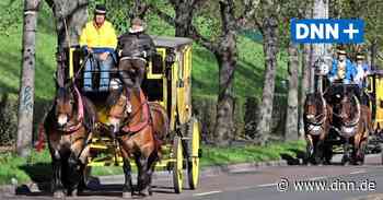 Mit der Postkutsche von Leipzig nach Dresden: Entschleunigung auf Landstraßen in Sachsen - Dresdner Neueste Nachrichten