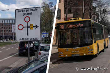 Achtung! Bauarbeiten für Bus & Bahn in Dresden - TAG24