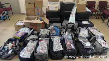 5 Arrested After Large Drug Stash Found Near School: Miami-Dade Police