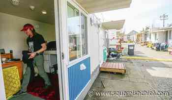 Shipping container village next to Royal Athletic Park - Squamish Chief