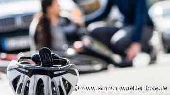 Unfall in Oberndorf-Boll - Radfahrer bei Zusammenstoß leicht verletzt - Schwarzwälder Bote