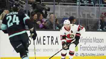 Kraken beat Senators 4-2 for second straight victory - CFJC Today Kamloops