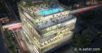 West Hollywood's Exclusive and Wealthy Arts Club High Rise Is Coming Along - Eater LA