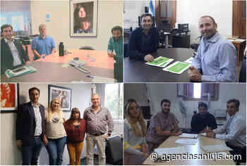 Producción agropecuaria: referentes de la cartera ministerial mantuvieron reuniones en Buenos Aires - Agencia de Noticias San Luis