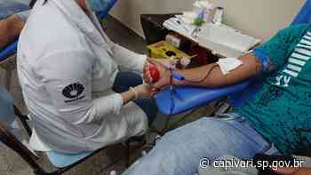 Campanha de doação de sangue neste sábado dia 23 - Prefeitura de Capivari (.gov)