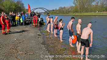 Anschwimmen im Kanal – DLRG Braunschweig für Rettung gut gerüstet - Braunschweiger Zeitung
