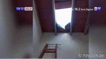 Areguá: Ingresan a vivienda por el techo para robar - NPY