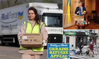 Food lifelines packed in Leicester today... in war-weary Ukraine by Saturday - thanks to your help! - Daily Mail