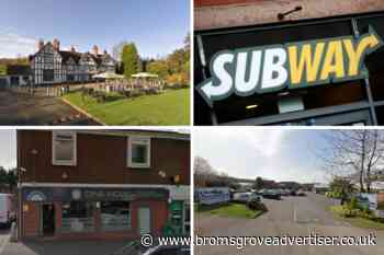 Four Bromsgrove food businesses awarded new hygiene ratings - Bromsgrove Advertiser