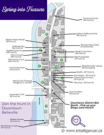 Downtown Belleville hosts Spring into Treasure hunt Saturday - Belleville Intelligencer