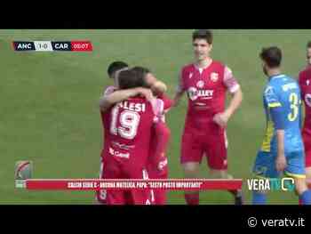 Calcio serie C – Ancona Matelica, Papa: “Sesto posto importante” - Vera TV