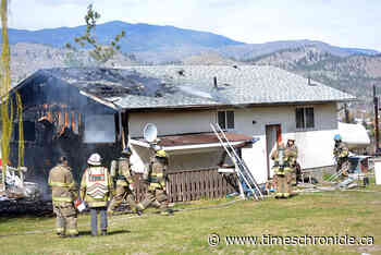 Fire destroys part of Oliver home - TimesChronicle.ca - Times Chronicle