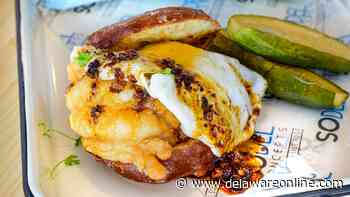 A $29 fried lobster tail doughnut sandwich? Delaware's newest beach brewery has it. - The News Journal