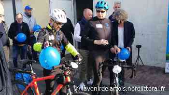 Noeux-les-Mines : Philippe Lambert a lancé son périple de 2864 kilomètres à vélo, vendredi 15 avril - Nord Littoral