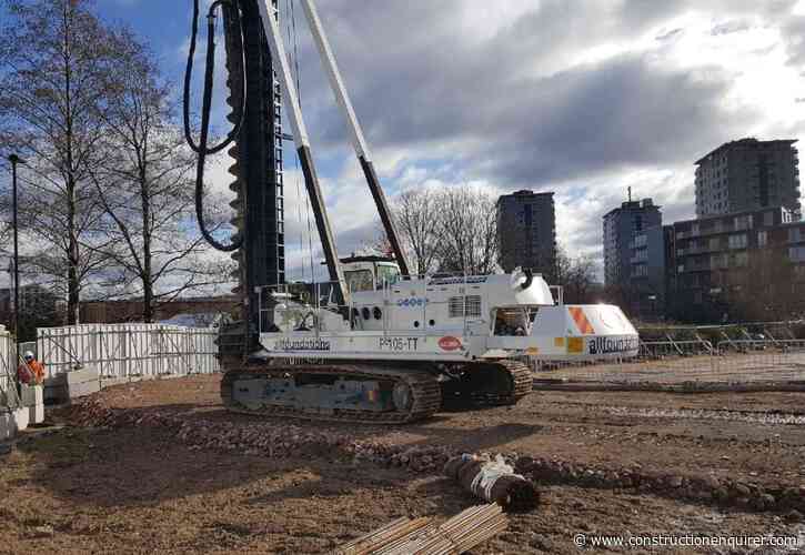 Piling contractor pre-packed for second time