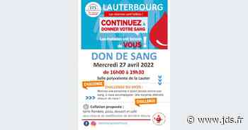 Collecte de sang Lauterbourg 2022 - Salle polyvalente de la Lauter : date, horaires, programme, tarifs - Journal des spectacles