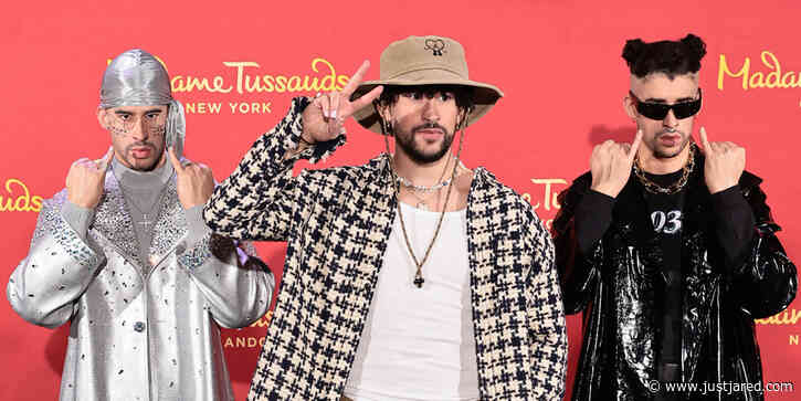 Bad Bunny Gets Two Wax Figures at Madame Tussauds!