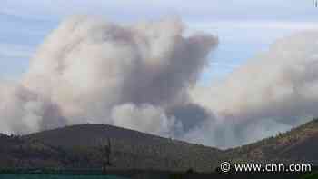 Rapidly moving wildfire in Arizona destroys dozens of structures and forces hundreds to evacuate