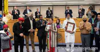 City of Aurora honors Sikh American contributions to community - Daily Herald
