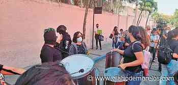 Policías y dron vigilan manifestación en Cuernavaca - Diario de Morelos