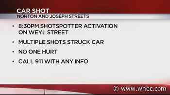 Car shot multiple times on Weyl Street, police say
