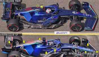 Formula 1 | Williams FW44 sempre più nera: quasi 0,5 kg in meno - F1-News.eu