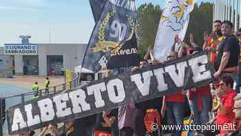 Benevento, il bel gesto della tifoseria giallorossa - Ottopagine