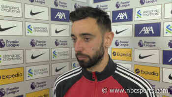 Bruno Fernandes: Manchester United fans don't deserve this - NBC Sports