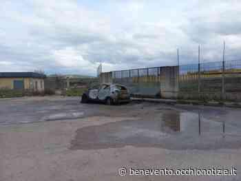 Benevento, incendio divora un’auto a Ponte Valentino - L'Occhio di Benevento