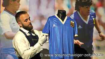 Versteigerung von Maradonas 1986er WM-Trikot gestartet