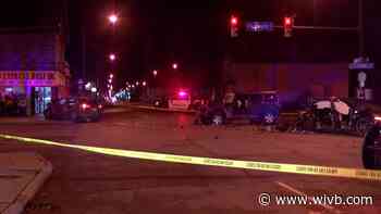 3 vehicles involved in crash at Fillmore and Genesee