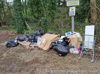 Fly tipper fined after dumping rubbish at Radlett car park