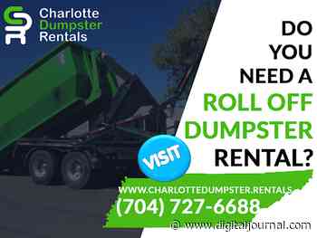 Dumpster Rental Company in Concord NC Offers Easy Way to Get Rid of Construction Debris and Waste - Digital Journal