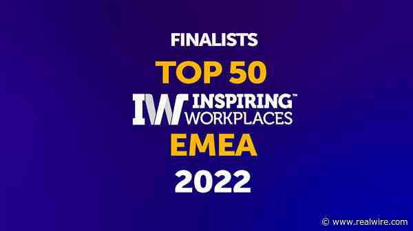 Inspiring Workplaces announces the EMEA Inspiring Workplaces Awards 2022 finalists