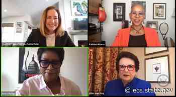 ECA’s Virtual Discussion on Gender Equity in Sport Featuring Sports Icon Billie Jean King