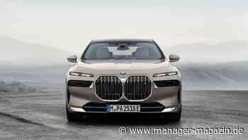 BMW - Neuauflage des 7er-Modells: Flaggschiff gibt es künftig auch mit Elektroantrieb