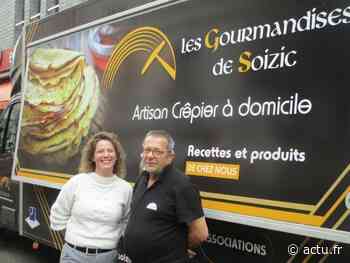 La Guerche-de-Bretagne : Frédéric vend ses galettes sur le marché - Le Pays d'Auge