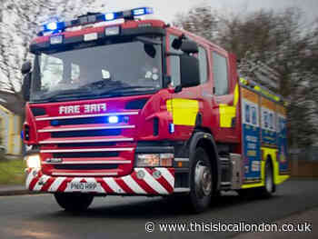 Rubbish truck destroyed by fire in Eltham