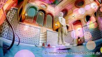 "Palais On Lights": Buntes Lichterspektakel in Bad Wildbader Therme