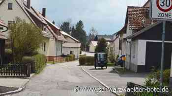 Straßenausbau in Hardt - Friedhofweg wird 27 Prozent teurer als geplant - Schwarzwälder Bote
