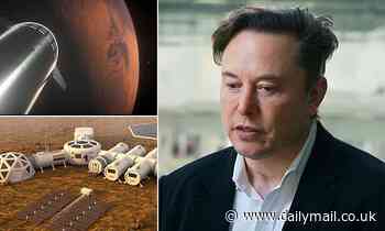 Elon Musk warns that life on Mars will be dangerous, cramped and difficult