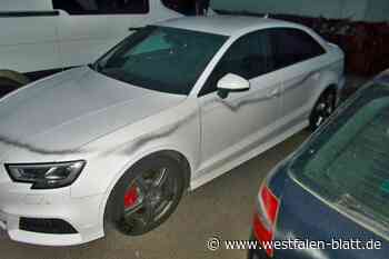 18 Autos mit Farbe besprüht - Westfalen-Blatt