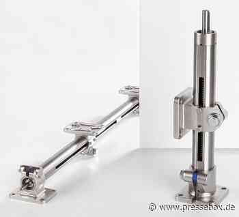 Neu: Hochtemperaturbeständige Edelstahl-Linearachse, RK Rose+Krieger GmbH, Minden, Pressemitteilung - PresseBox