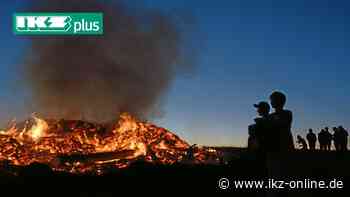 Iserlohn: So liefen die Osterfeuer nach zwei Jahren Pause - IKZ News