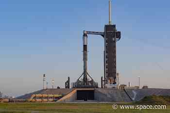 SpaceX fires up Falcon 9 rocket ahead of Saturday's Crew-4 astronaut launch