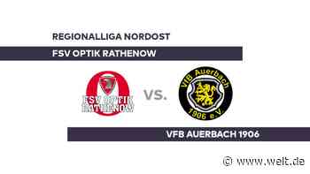 FSV Optik Rathenow - VfB Auerbach 1906: Bricht Auerbach den Bann? - Regionalliga Nordost - WELT