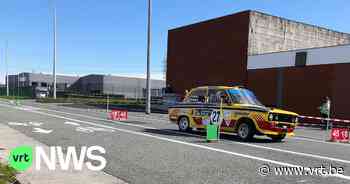 BEKIJK - Slalom van Kuurne: zo snel mogelijk tussen 119 poortjes slalommen - VRT NWS